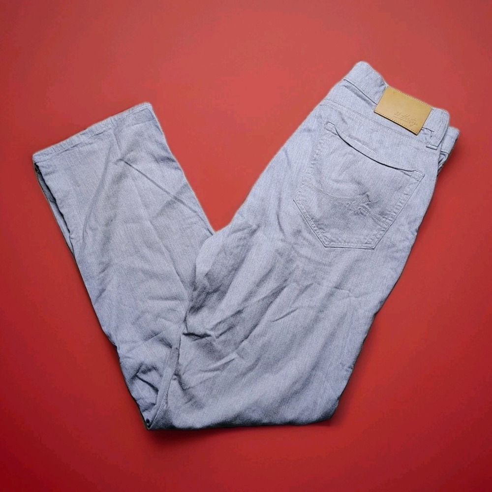 34 Heritage Pants Mens 33x32 Gray Charisma Comfort Rise Classic Stretch Casual